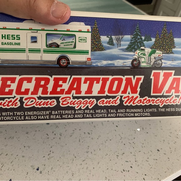 1998 Vintage Hess Toy Recreational Van with Dune Buggy and Motorcycle - Picture 2 of 6